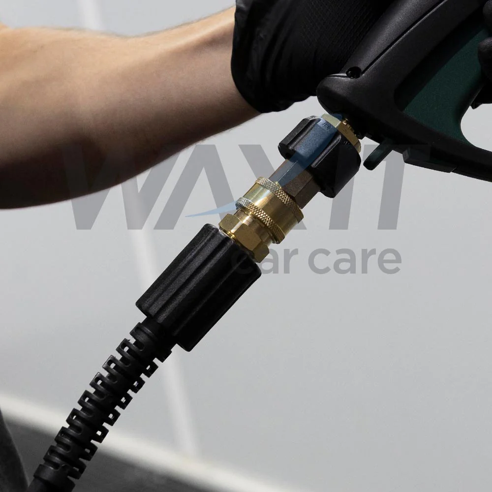 Aquatouch Pressure Washer Adaptors | 3/8" QC (F) to M22 (M) - Image 2
