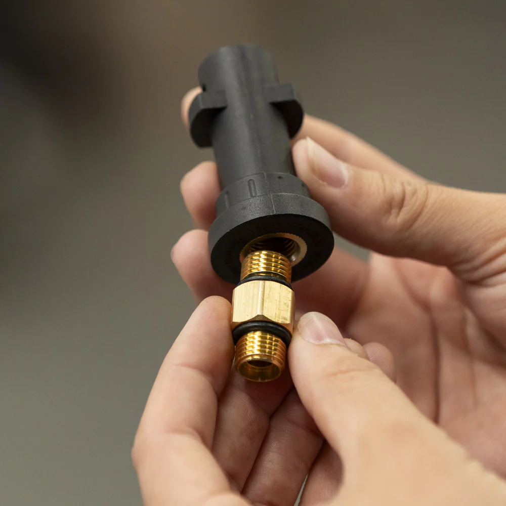 Aquatouch Pressure Washer Adaptors | 1/4" Thread (M) to 1/4" Thread (M) - Image 2