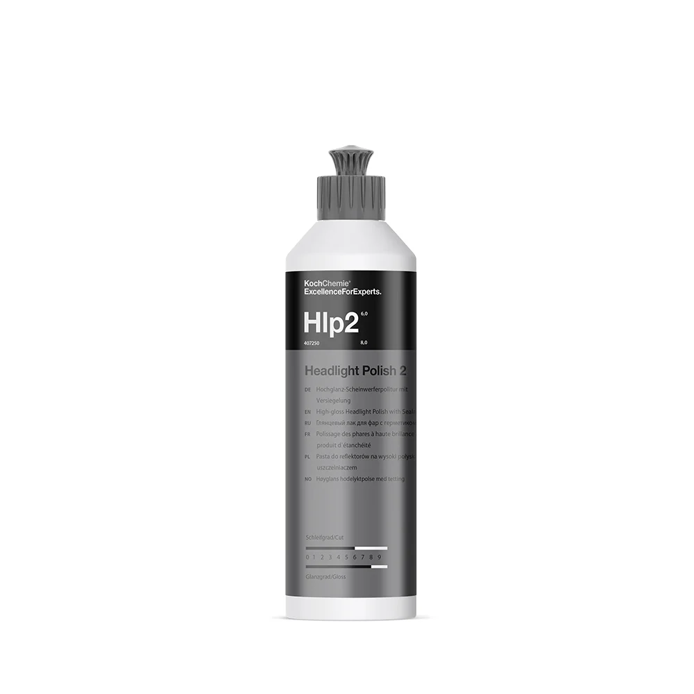 Koch Chemie (HLP2) Headlight Polish 2 | High-Gloss Headlight Polish with Sealant