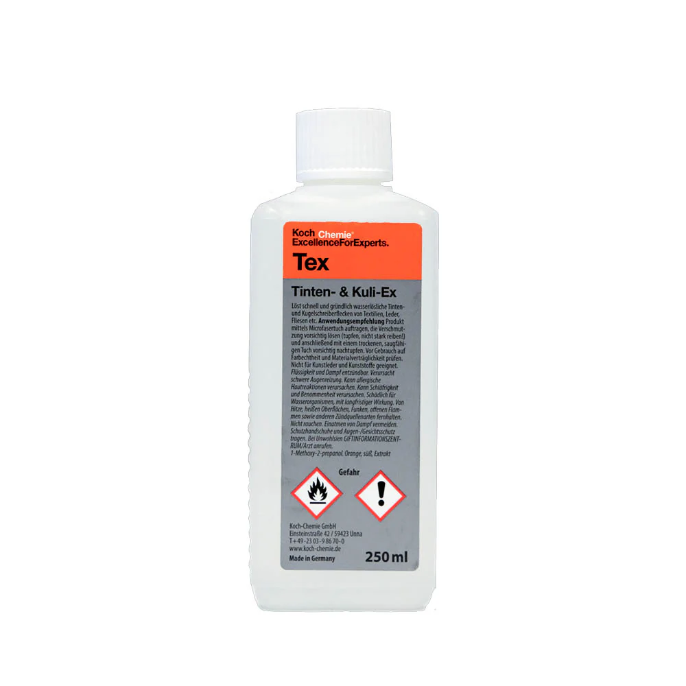 Koch Chemie (TEX) Tinten & Kuli-Ex | Ink & Ballpoint Remover 250mL