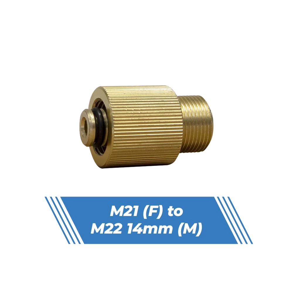 Aquatouch Pressure Washer Adaptors | M21 (F) to M22 14mm (M)