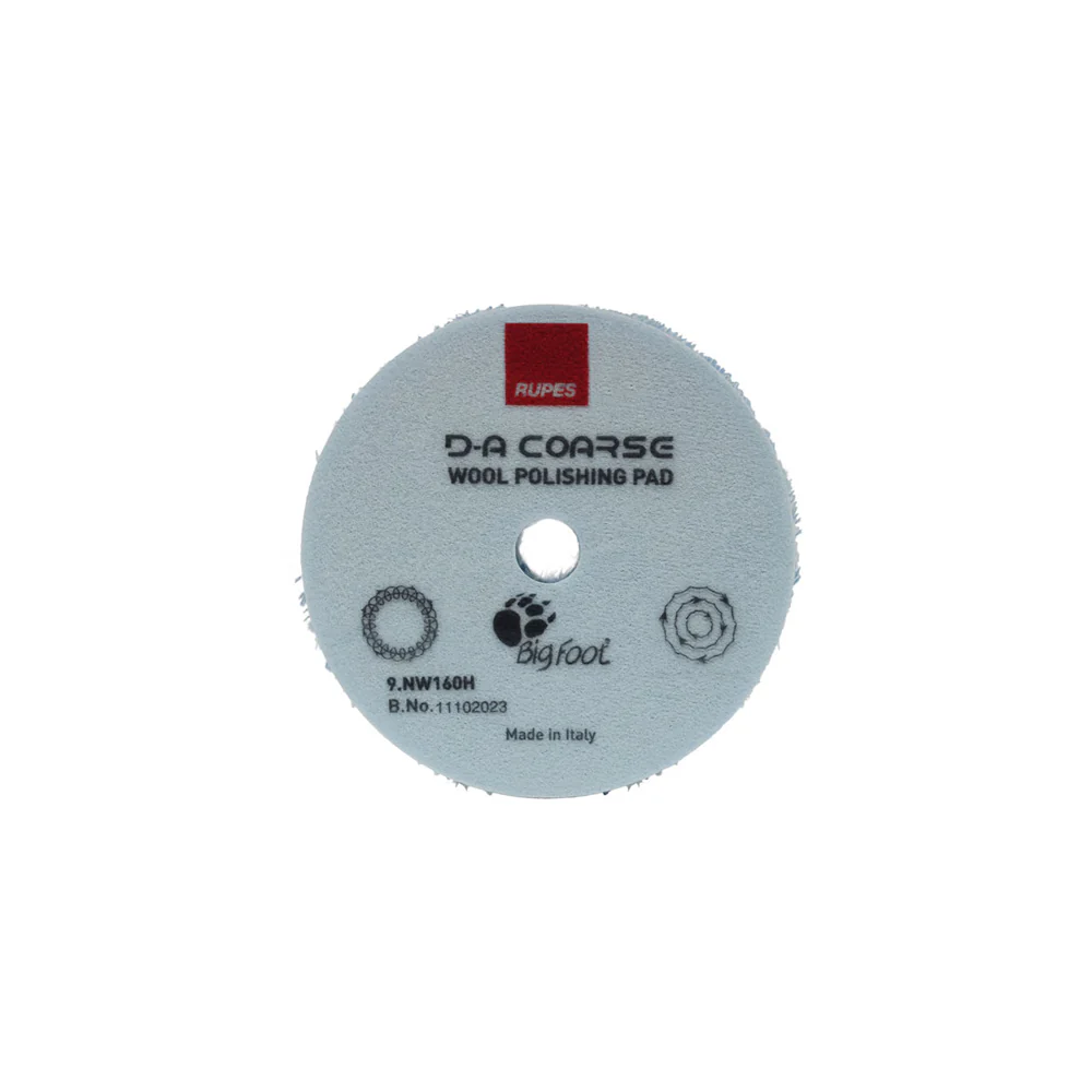 Rupes DA Blue Coarse Wool Cutting Pad