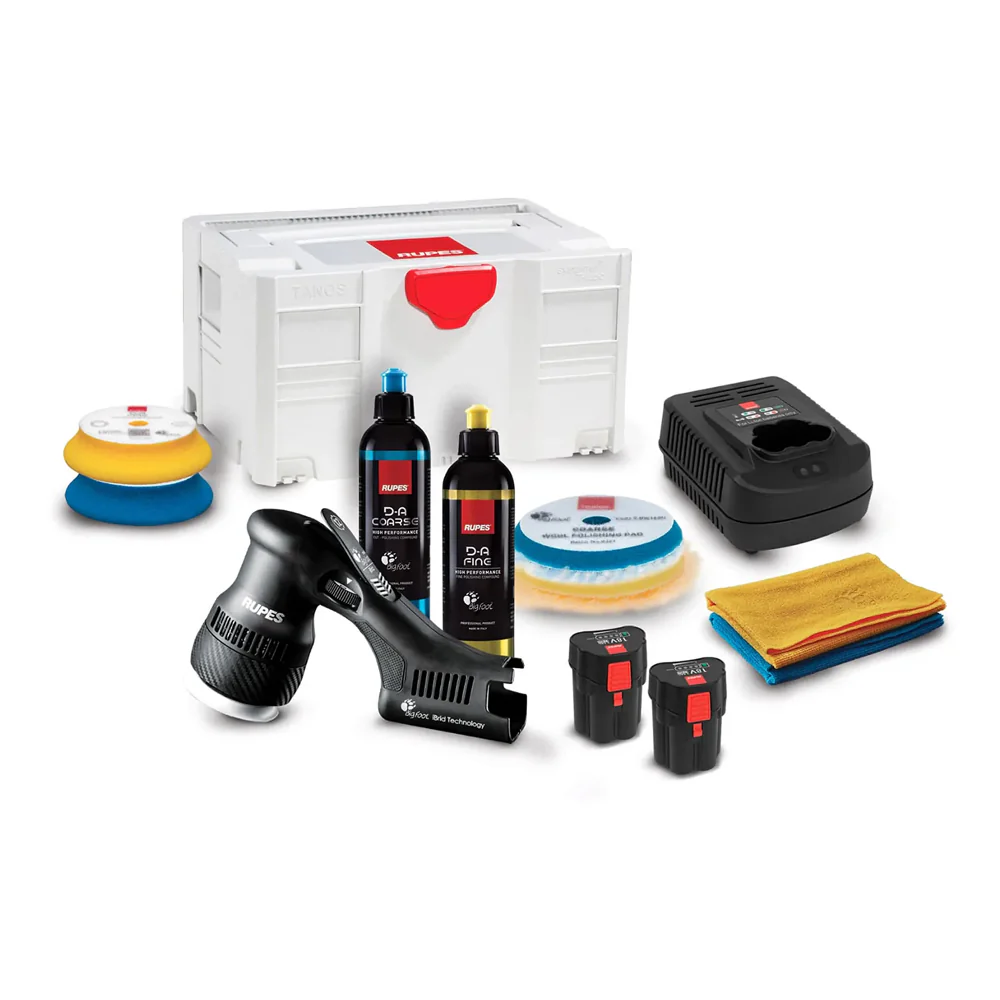 Rupes BigFoot iBrid HLR75 | Mini Cordless Car Polisher - Image 2