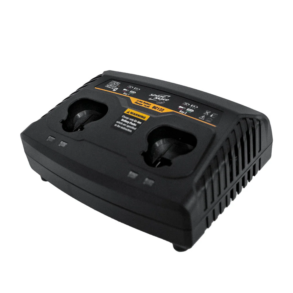 ShineMate 10.8V Li-ion Double Battery Charger