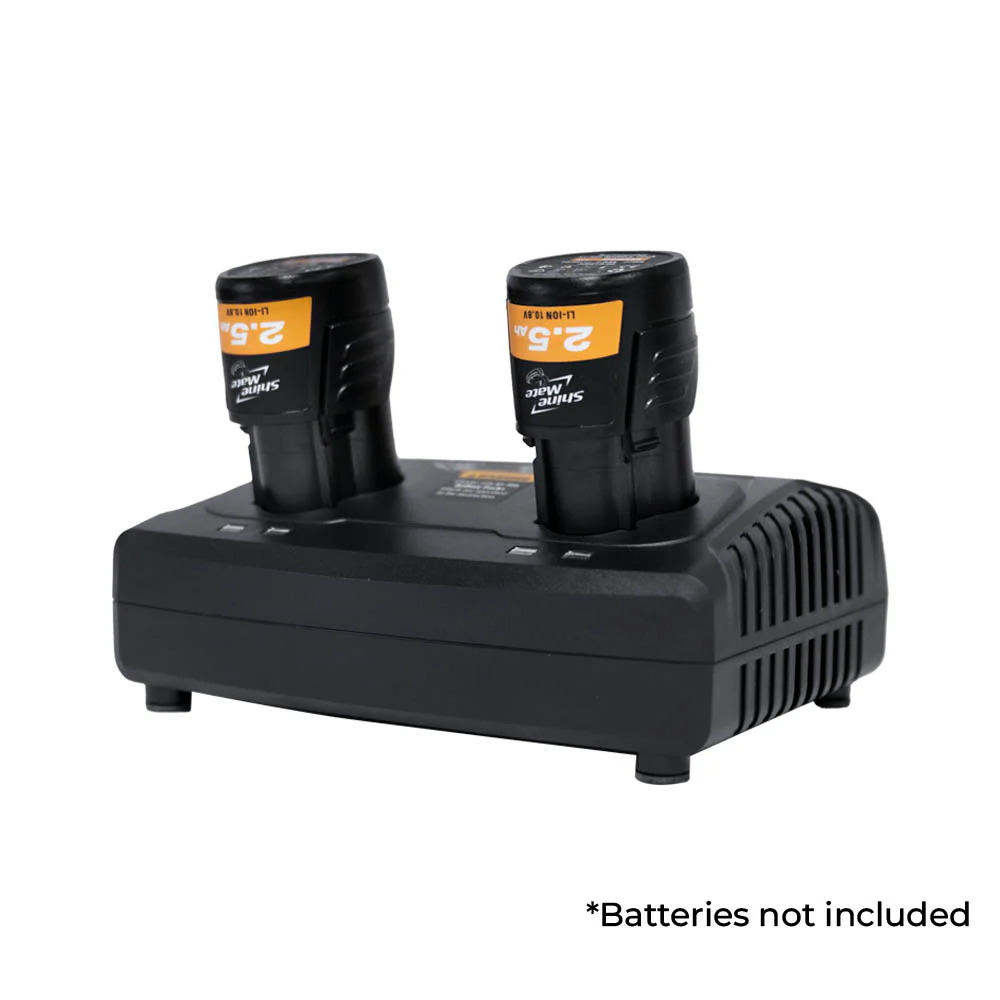 ShineMate 10.8V Li-ion Double Battery Charger - Image 2