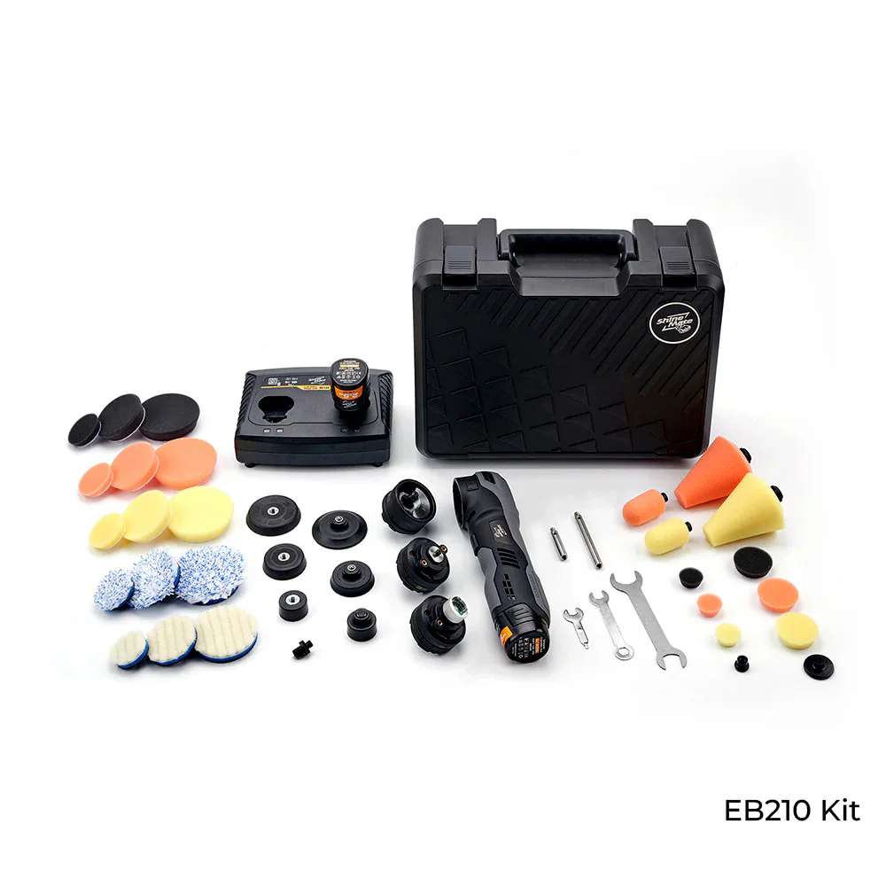ShineMate Mini Cordless Duo | EB210 & EB212 Car Polisher Kit - Image 3