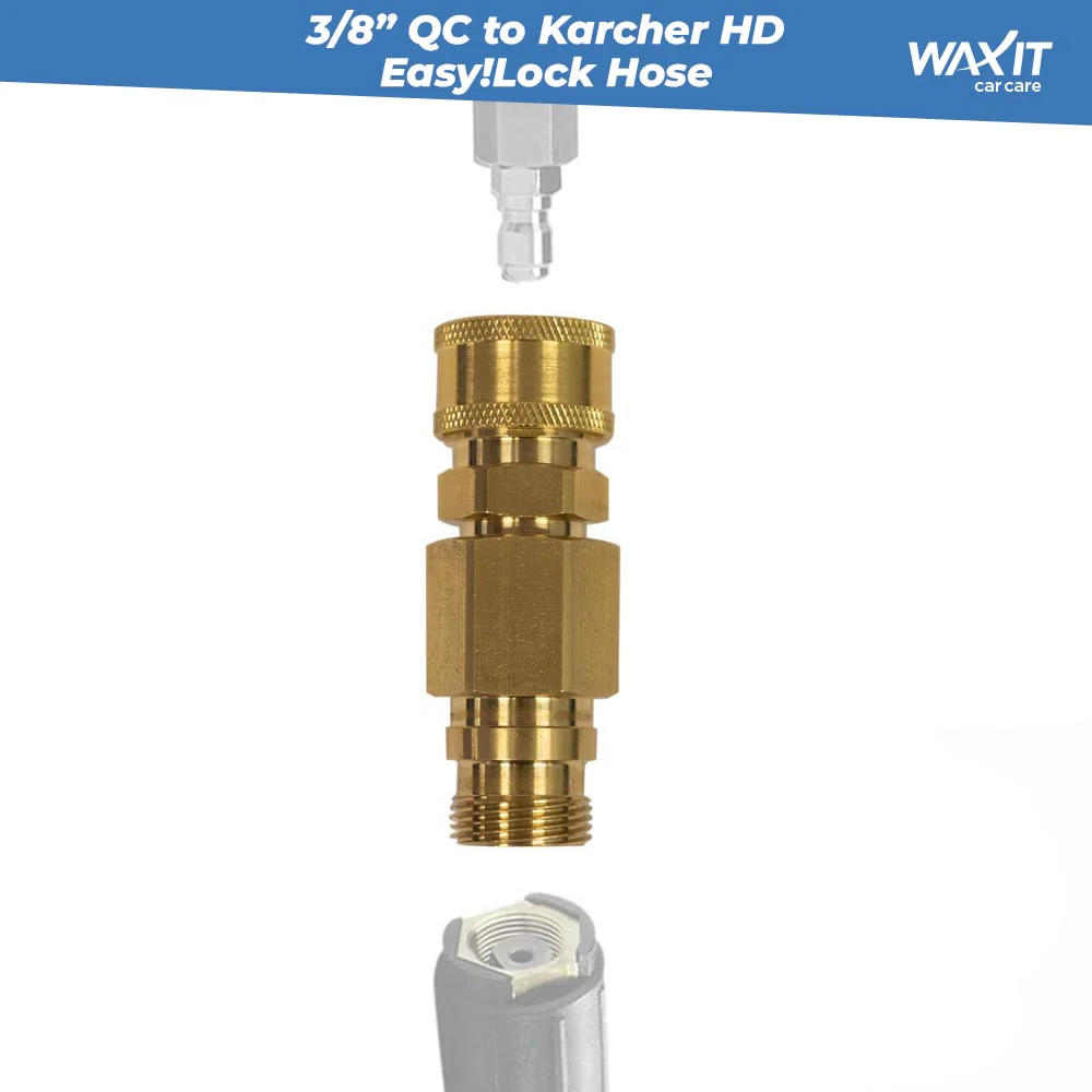 Waxit Short Gun Fitting Kit | Karcher HD Easy Lock